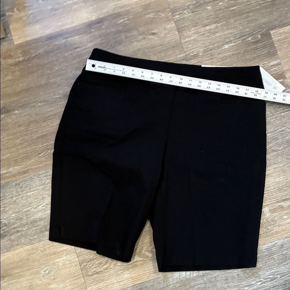 NWT Black Bike Shorts - CJ Banks - Picture 6 of 10